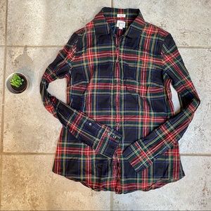 J. Crew plaid button up